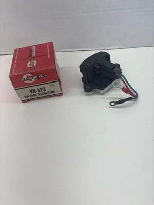NOS STANDARD IGNITION #VR-173 VOLTAGE REGULATOR 1970s-90s GM-IH-AMC - Image 1 of 4