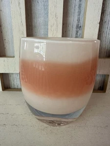 Glassybaby Creamsicle Glas Votivkerzenhalter orange mundgeblasen Glassy Baby - Bild 1 von 6