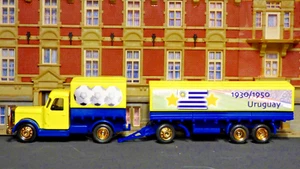 Rarität, 1:87, Kaelble K631 ZR Nost. HZ, Fußball Weltmeister 1930/1950, Uruguay - Bild 1 von 6
