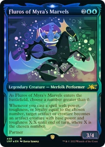 [1x] Fluros of Myra's Marvels - Showcase - Galaxy Foil Near Mint, English Unfini - Picture 1 of 1