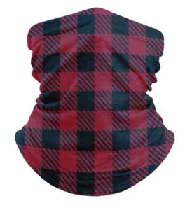 Polaina a cuadros Lumber Jack adulto talla única océano playa madereros moda nueva - Imagen 1 de 3