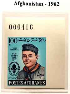 Afghanistan #Mi702B MNH Imperf 1962 Scouts - Picture 1 of 1