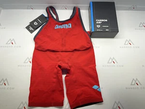 ARENA Women's Standard Open-Back Powerskin Carbon Air2 Kneeskin Racing Size 28 - Picture 1 of 6