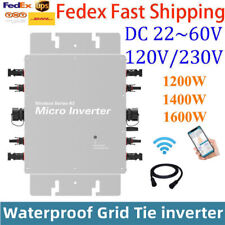 300/1200w Solar Wechselrichter Grid Tie MPPT Micro Inverter 22-60V APP Steuerung