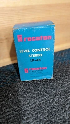 DE COLECCIÓN NUEVO STOCK ANTIGUO RECOTON CONTROL NIVEL ESTÉREO # LP-44 Foto 1 de 4