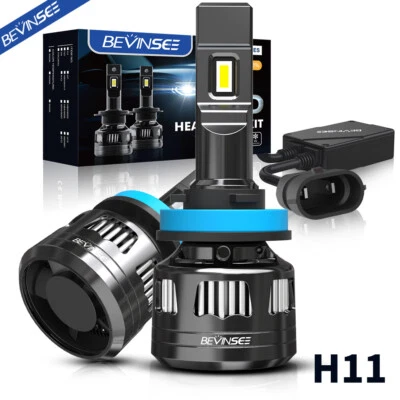 2x H8 H11 LED Headlight Bulbs Low Beam Foglight For Nissan X-Trail T31 2010-2012 - image 1 of 4