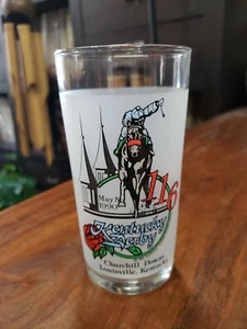 116 th Kentucky Derby Churchill Downs Louisville Official Glass 1990 Mint Julep - Picture 1 of 2