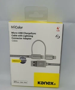 Kanex USB-C to Micro USB chargesync, cable with lightning. - Picture 1 of 2