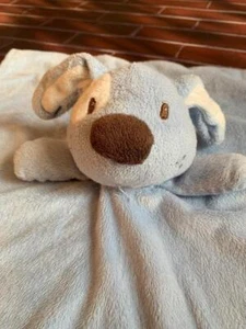 Early Days blue Puppy Dog Lovey soother blankie security Blanket plush comforter - Picture 1 of 4