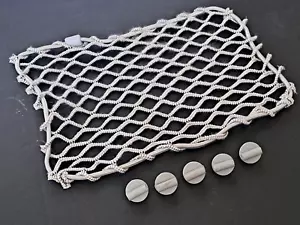 MERCEDES W202 W210 GENUINE INTERIOR STORAGE PARCEL NET/MERCEDES GRAY CARGO NET - Picture 1 of 7