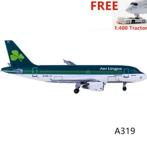 (Very Rare)1:400 AeroClassic Aer Lingus A319 EI-EPR Aircraft Model+Free Tractor - Picture 1 of 3