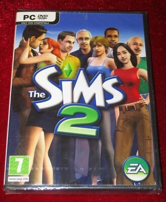 *RARE New & Sealed* PC DVD-Rom Game THE SIMS 2 For Windows XP / Vista English - Image 1 of 4