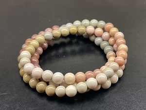 Pulsera de cuentas de ágata natural Shan Shan de alta calidad 6,5 mm - Imagen 1 de 6