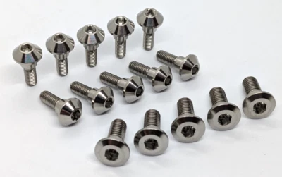 Yamaha MT-07 Titanium disc bolt kit 14-19 Ti rotor bolts full kit Yamaha MT07 - Image 1 of 4