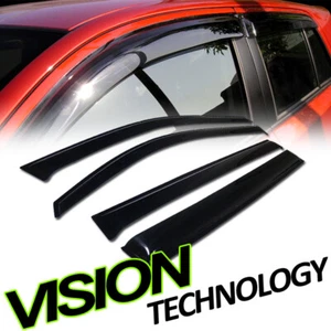 For 08-13 Toyota Highlander Rain/Wind Guard Vent Shade Deflector Window Visors - Bild 1 von 2