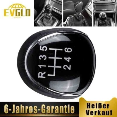 6Gang-Schaltknauf für Ford C-Max Grand C-Max Galaxy Mk3 Mk4 Mondeo IV Mk4 S-Max - Bild 1 von 4