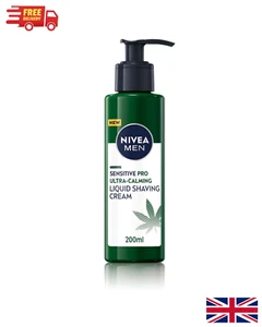 NIVEA MEN Sensitive Pro Ultra Calming Liquid Shaving Cream (200 ml), Shaving Cre - Picture 1 of 13