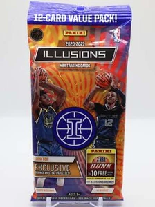 Panini Illusioni Basket 2020-21 Confezione Valore (12 Cards) - Foto 1 di 4