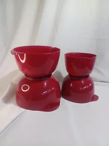 Teigschüssel 4er Set - Scarlett Red - Bild 1 von 22