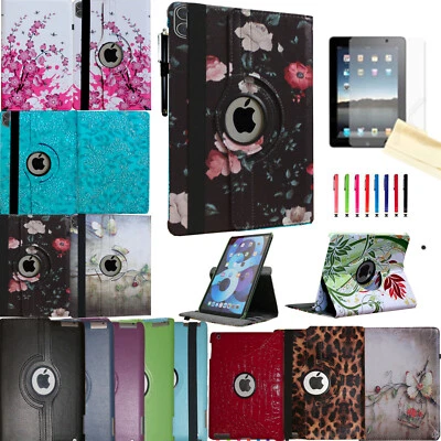 For iPad Pro 12.9 2022 - A2436 A2764 A2437 Case Smart 360 Rotating Cover Stand - Image 1 of 4