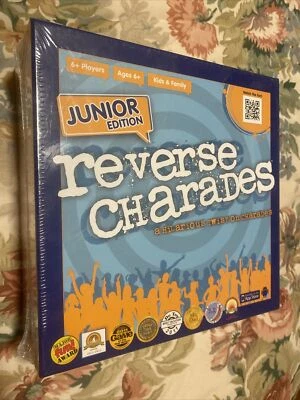Reverse Charades Junior Edition Game by Gryphon Games - 2012 New Sealed - Image 1 of 2