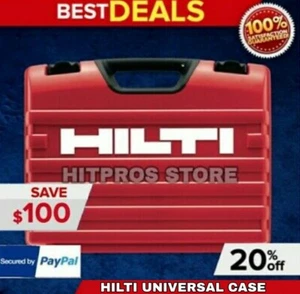 HILTI UNIVERSAL CASE, FITS ANY TOOL, BRAND NEW, THE BEST CASE, FAST SHIPPING - Picture 1 of 1