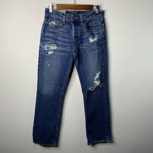 Hollister Jeans Mens Size 28x30 Bootcut Button Fly - Picture 1 of 11