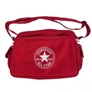 Converse Handtasche Umhängetasche Damen Rot Weiß Retro - Bild 1 von 6