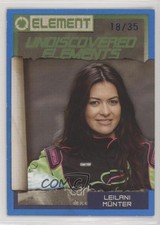 2010 Wheels Element Undiscovered Elements Blue /35 Leilani Munter #99 Rookie RC