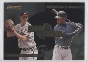 1996 Donruss Showdown /10000 Greg Maddux Ken Griffey Jr #3 HOF
