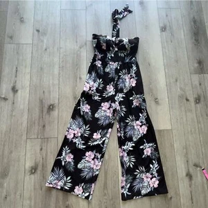 No Boundaries NWT Romper floral - Picture 1 of 4