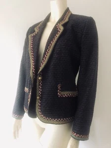 Vintage | Masons | Piero Gesualdi | wool & brocade Jacket | 10 - Picture 1 of 6