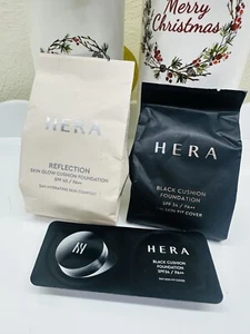 HERA MINI Black Cushion & Reflection Skin Glow Shade 21N1 5g x 2 Pcs + Sample - Picture 1 of 11