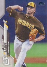 2020 Topps #603 DINELSON LAMET - San Diego Padres
