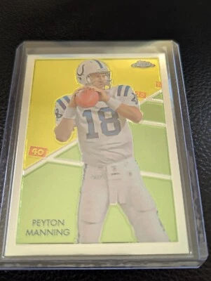 Topps Chrome 2009 Peyton Manning C40 HOF MVP - Image 1 of 3