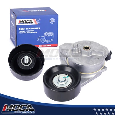 Belt Tensioner & Idler Pulley for Cadillac DeVille DTS Seville Buick Lucerne - Image 1 of 4