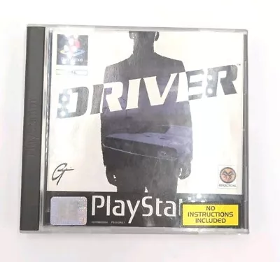 Driver PS1 Game PAL no Manual 1998  - Image 1 of 2