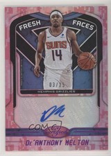 2019-20 Certified Fresh Faces Signatures Camo /25 De'Anthony Melton #FFS-DM Auto