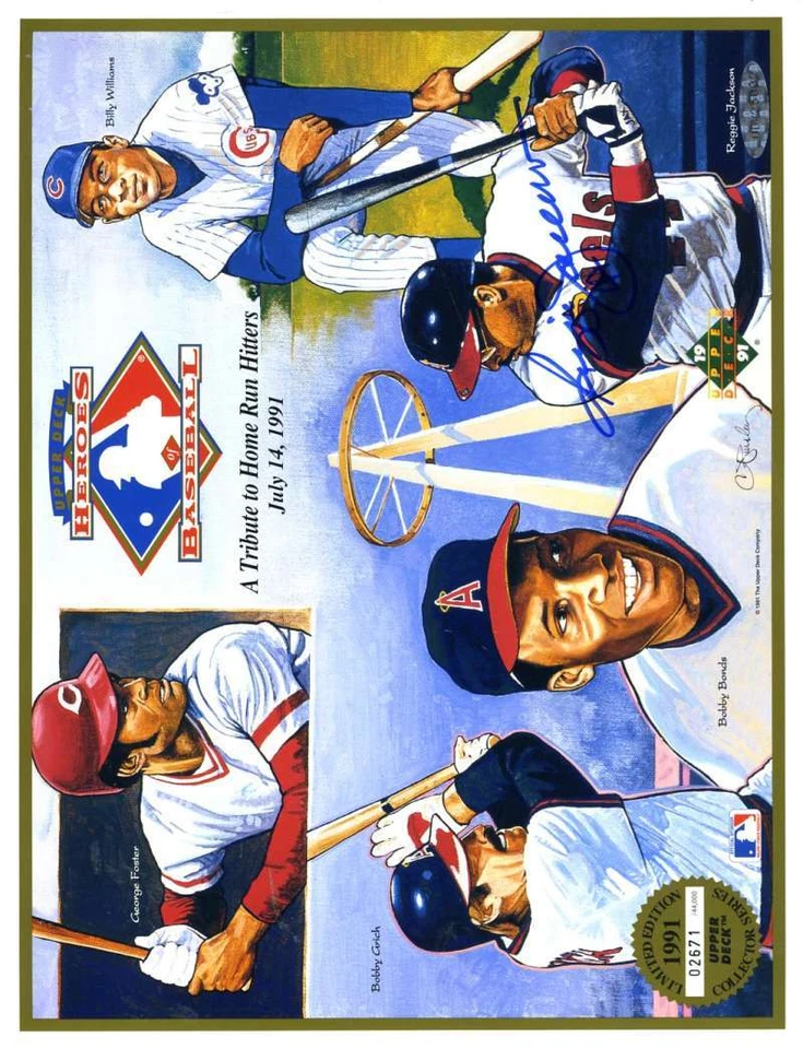 Reggie Jackson Upper Deck Psa/dna Signed 8x10 Photo Authenticated Autograph - Image 1 of 1