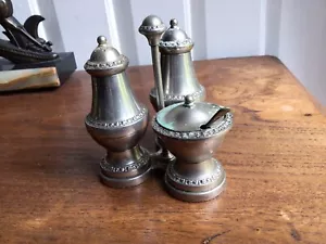Silverplated cruet set and stand Ianthe  - Picture 1 of 6