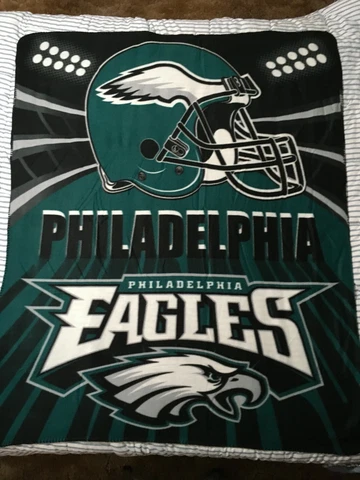 Philadelphia Eagles Fleece Throw Blanket - 50 x 60 Cover