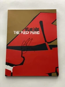 ELTON JOHN SIGNED AUTOGRAPH THE RED PIANO LAS VEGAS TOUR PROGRAM - RARE W/ JSA - Picture 1 of 2