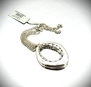 JOHN HARDY Kali Collection Sterling Silver Detachable Pendant & Chain Necklace - Picture 1 of 7