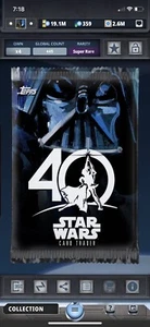 Topps Star Wars Digital Card Trader 40th ANH Showcase Pack Art Insert - Bild 1 von 1