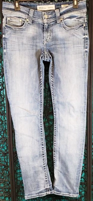 BKE JEANS MENS 28X31.5 PAYTON STRAIGHT BUCKLE BIG STITCH DISTRESSED ZIP FLY - Image 1 of 4