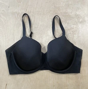 Wacoal 853281 Ultimate Side Smoother Lined T-Shirt Bra Size 40D Black - Picture 1 of 9
