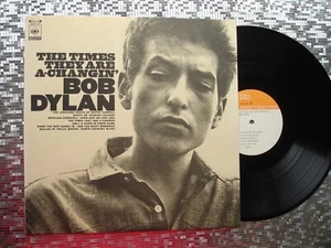 Bob Dylan ~ The Times They Are A-Changin' ~ Vintage IMPORT  LP CBS/Sony 25AP 270 - Picture 1 of 12