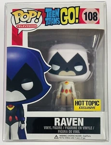 Pop! Teen Titans Go White Raven #108 Hot Topic Exclusive Vaults Grail Funko Pop - Bild 1 von 9