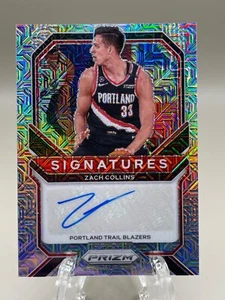 2020-21 Panini Prizm Signatures Zach Collins #SI-ZCO Mojo Prizm Auto /25 - Picture 1 of 2
