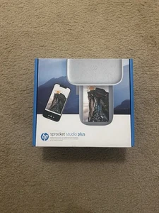 HP Sprocket Studio Plus Wireless Photo Printer Personalize & Print 4x6" Photos - Picture 1 of 6